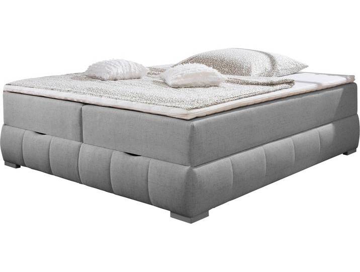 Boxbett Wehma , grau, B:204cm L:204cm, GUIDO MARIA KRETSCHMER HOME & LIVING, Komplettbetten, ohne Kopfteil, inklusive Topper und Bettkasten Boxbett Wehma , grau, B:204cm L:204cm, GUIDO MARIA KRETSCHMER HOME & LIVING, Komplettbetten, ohne Kopfteil, inklusive Topper und Bettkasten von Guido-Maria-Kretschmer-Home-&-Living