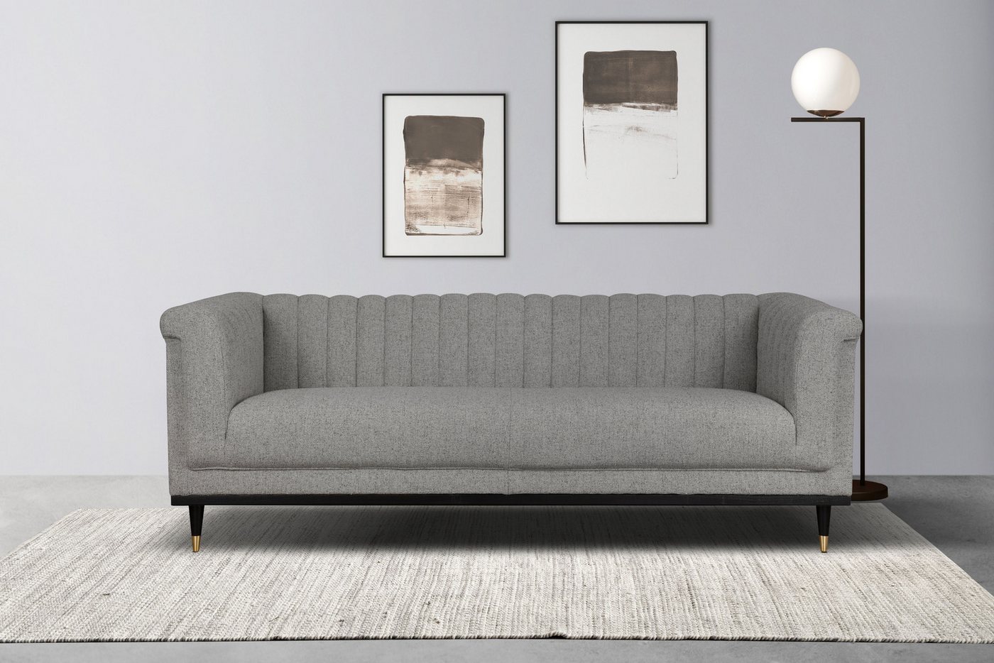 Guido Maria Kretschmer Home&Living 2-Sitzer Chamby, mit Holzrahmen unten und Steppung im Lehnenbereich Guido Maria Kretschmer Home&Living 2-Sitzer Chamby, mit Holzrahmen unten und Steppung im Lehnenbereich von Guido Maria Kretschmer Home&Living