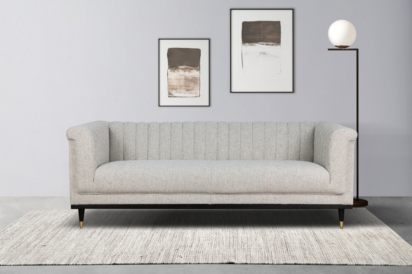 Guido Maria Kretschmer Home&Living 2-Sitzer Chamby, mit Holzrahmen unten und Steppung im Lehnenbereich Guido Maria Kretschmer Home&Living 2-Sitzer Chamby, mit Holzrahmen unten und Steppung im Lehnenbereich von Guido Maria Kretschmer Home&Living