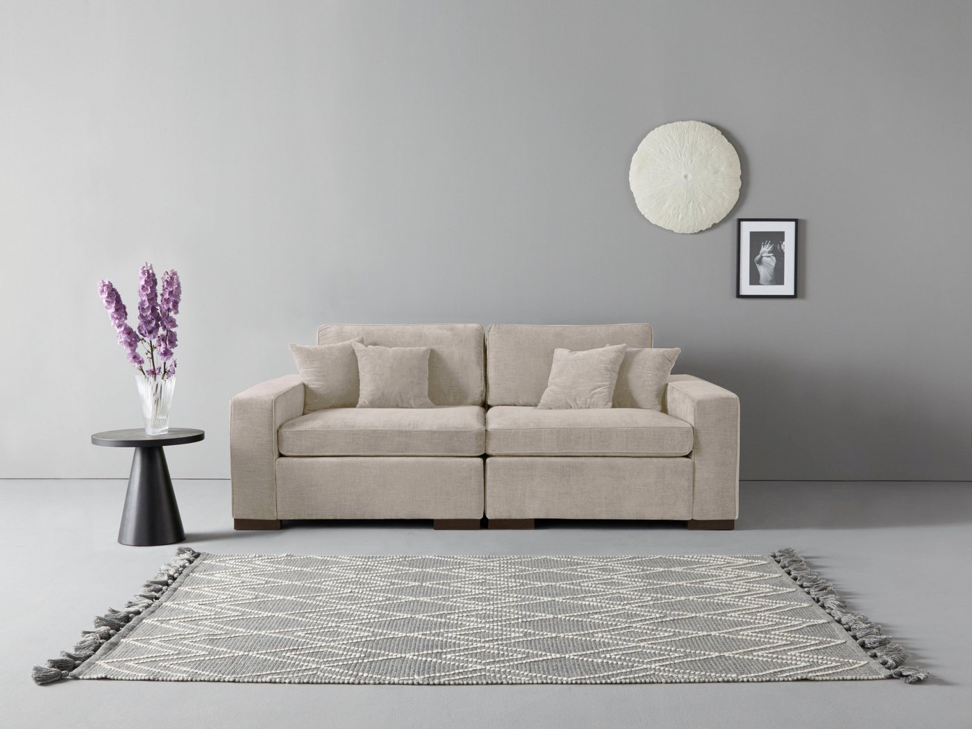 Guido Maria Kretschmer Home&Living 2-Sitzer Skara, Lounge-Sofa mit Federkernpolsterung, in vielen Bezugsvarianten Guido Maria Kretschmer Home&Living 2-Sitzer Skara, Lounge-Sofa mit Federkernpolsterung, in vielen Bezugsvarianten von Guido Maria Kretschmer Home&Living