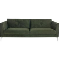 TRENDMANUFAKTUR 2,5-Sitzer "Chilltime, elegant und bequem, Komfortsitzhöhe 46cm, Breite 237cm", mit eleganter Kreuznaht in den Rückenkissen, Breite 237 cm von Trendmanufaktur