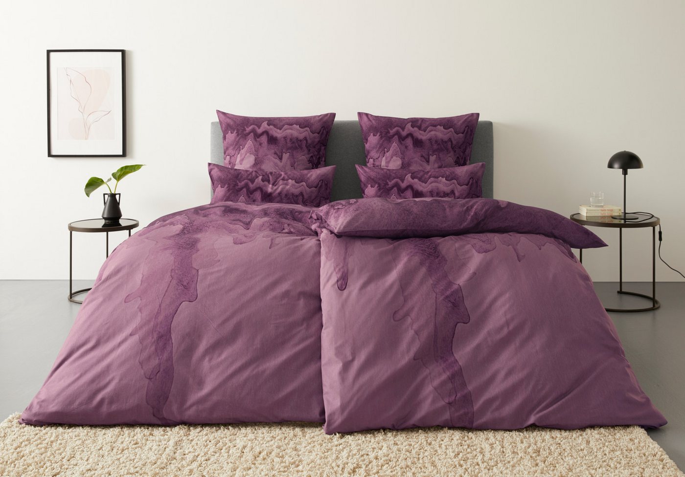 Guido Maria Kretschmer Home&Living Bettwäsche GREET, Renforcé, 2 teilig, in Gr. 135x200 oder 155x220 cm, Renforcé 100% Baumwolle, 2 teilig Guido Maria Kretschmer Home&Living Bettwäsche GREET, Renforcé, 2 teilig, in Gr. 135x200 oder 155x220 cm, Renforcé 100% Baumwolle, 2 teilig von Guido Maria Kretschmer Home&Living
