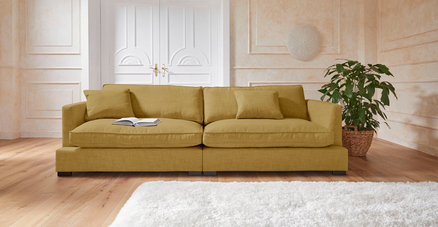 Guido Maria Kretschmer Home&Living Big-Sofa Annera, weicher Sitzkomfort, mit extra tiefen Sitzflächen, Füllung mit Federn von Guido Maria Kretschmer Home&Living