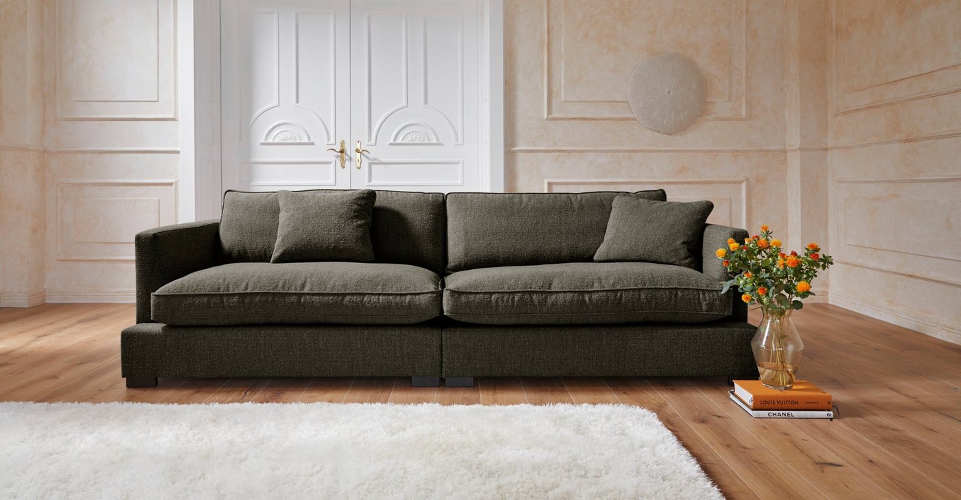 Guido Maria Kretschmer Home&Living Big-Sofa Annera, weicher Sitzkomfort, mit extra tiefen Sitzflächen, Füllung mit Federn von Guido Maria Kretschmer Home&Living