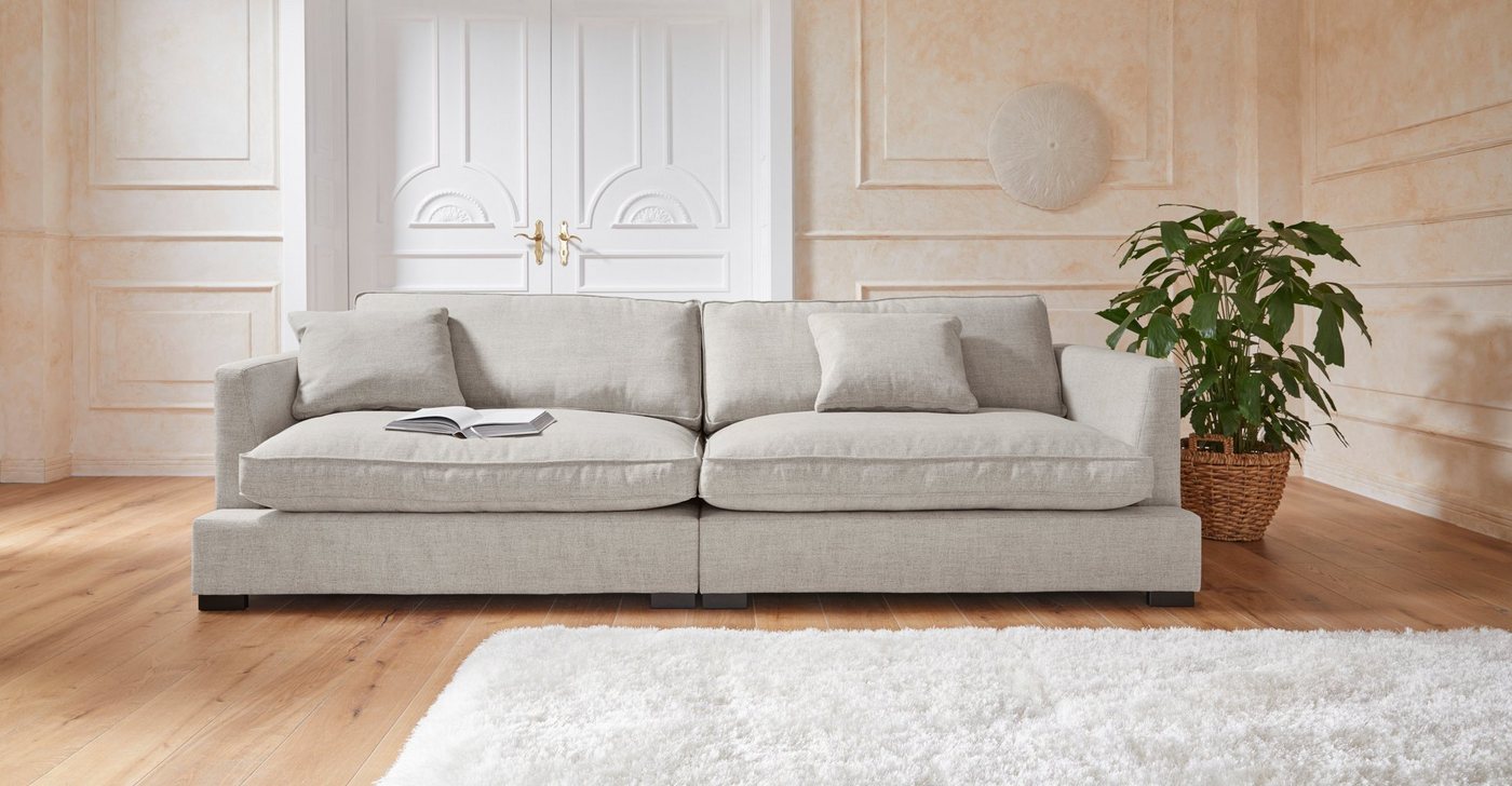 Guido Maria Kretschmer Home&Living Big-Sofa Annera, weicher Sitzkomfort, mit extra tiefen Sitzflächen, Füllung mit Federn von Guido Maria Kretschmer Home&Living