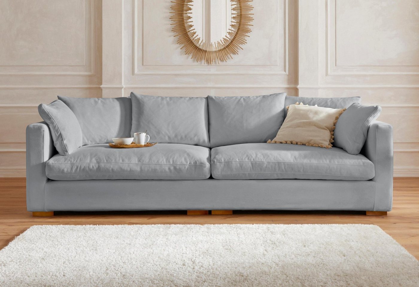 Guido Maria Kretschmer Home&Living Big-Sofa Pantin, extra weich und kuschelig, Füllung mit Federn und Daunen von Guido Maria Kretschmer Home&Living
