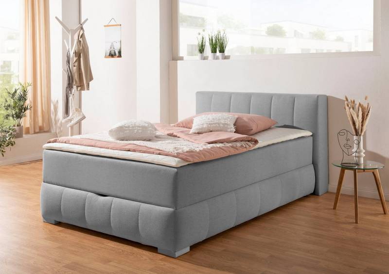 Home affaire Boxbett Chelles, inkl. Topper und Bettkasten von Home affaire