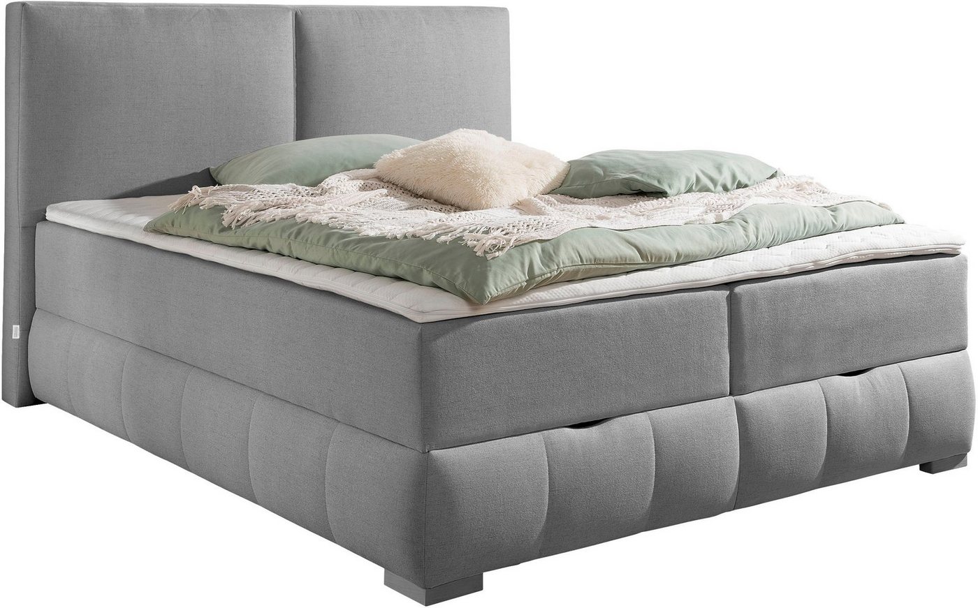 OTTO home Boxbett Wehma, in H2, H3 & H4 wählbar, inklusive Topper von OTTO home