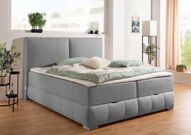 OTTO home Boxbett Wehma, in H2, H3 & H4 wählbar, inklusive Topper von OTTO home