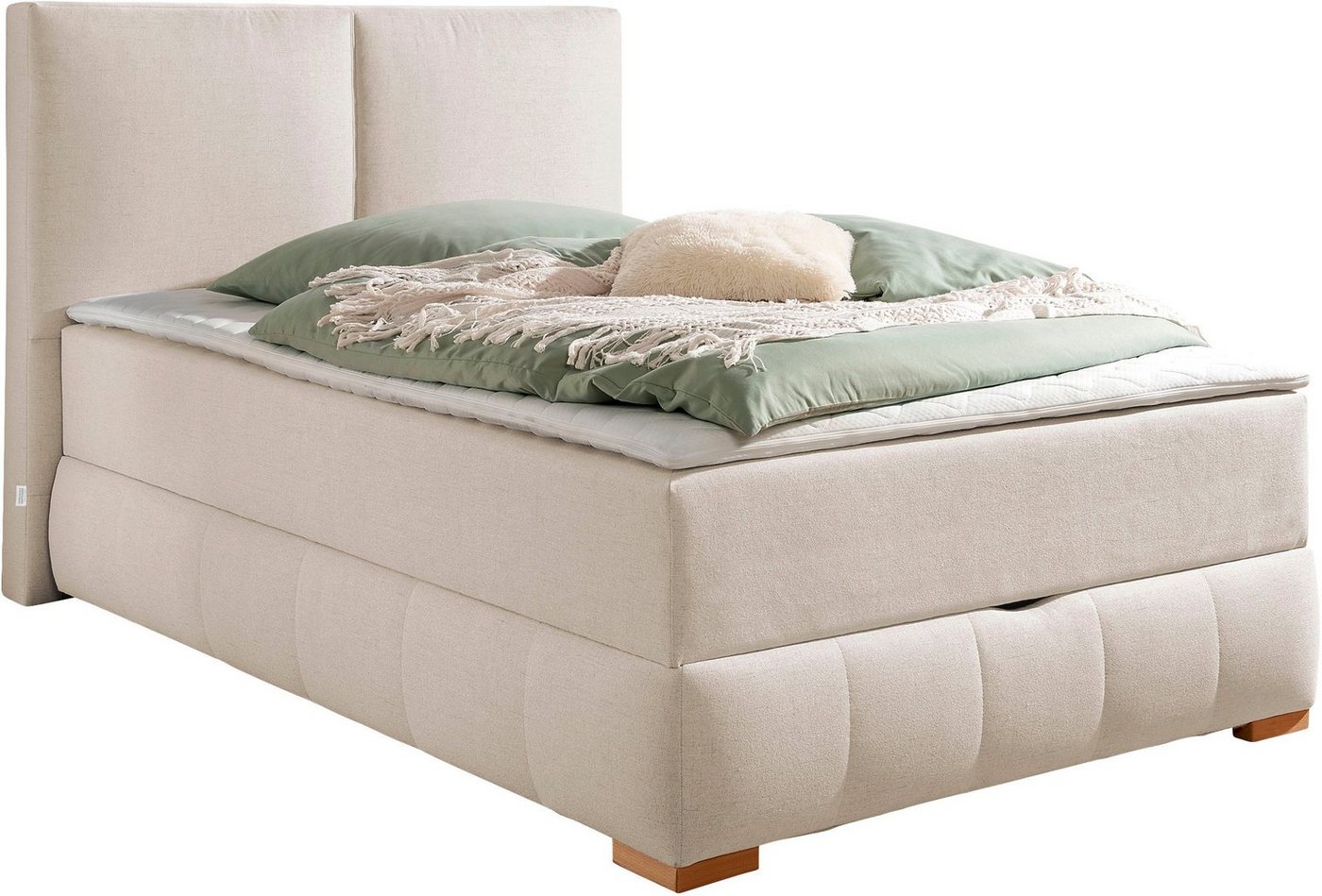 OTTO home Boxbett Wehma, in H2, H3 & H4 wählbar, inklusive Topper von OTTO home