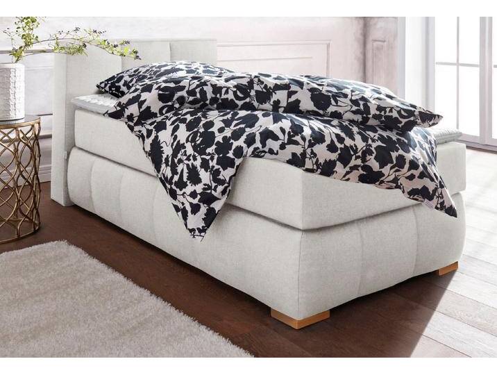 Home affaire Boxspringbett Chelles, inkl. Kaltschaumtopper, in 5 Breiten und 3 Matratzenarten, beige, 7-Zonen-Tonnentaschen-Federkernmatratze Home affaire Boxspringbett Chelles, inkl. Kaltschaumtopper, in 5 Breiten und 3 Matratzenarten, beige, 7-Zonen-Tonnentaschen-Federkernmatratze von Home-affaire
