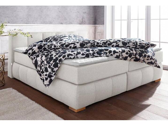 Home affaire Boxspringbett Chelles, inkl. Kaltschaumtopper, in 5 Breiten und 3 Matratzenarten, beige, 7-Zonen-Tonnentaschen-Federkernmatratze Home affaire Boxspringbett Chelles, inkl. Kaltschaumtopper, in 5 Breiten und 3 Matratzenarten, beige, 7-Zonen-Tonnentaschen-Federkernmatratze von Home-affaire