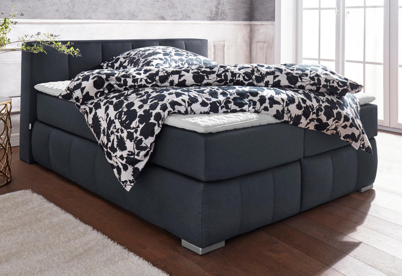 Guido Maria Kretschmer Home&Living Boxspringbett Chelles, inkl. Kaltschaumtopper, in 5 Breiten und 3 Matratzenarten Guido Maria Kretschmer Home&Living Boxspringbett Chelles, inkl. Kaltschaumtopper, in 5 Breiten und 3 Matratzenarten von Guido Maria Kretschmer Home&Living