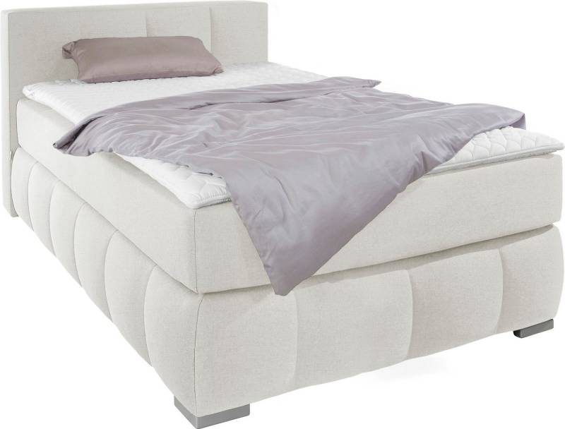 Guido Maria Kretschmer Home&Living Boxspringbett Chelles, inkl. Topper, in XXL- Überlänge 220 cm, Unterbox mit feine Wölbung von Guido Maria Kretschmer Home&Living