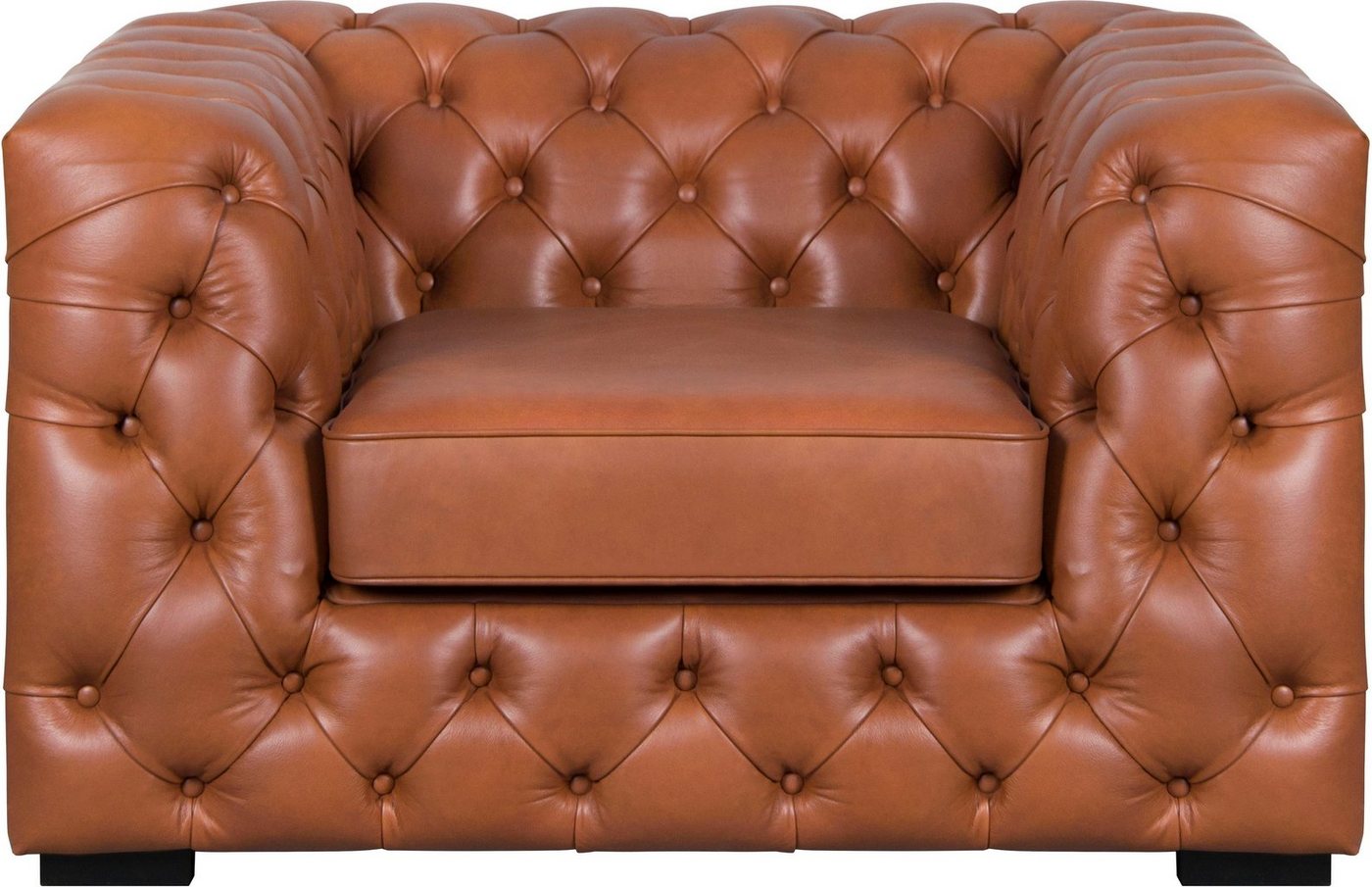 Guido Maria Kretschmer Home&Living Chesterfield-Sessel Kalina, mit klassischer Chesterfield-Knopfheftung, sehr hochwertige Qualität von Guido Maria Kretschmer Home&Living