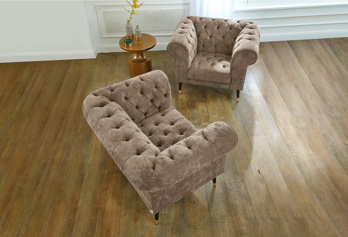 Guido Maria Kretschmer Home&Living Chesterfield-Sessel Tinnum von Guido Maria Kretschmer Home&Living