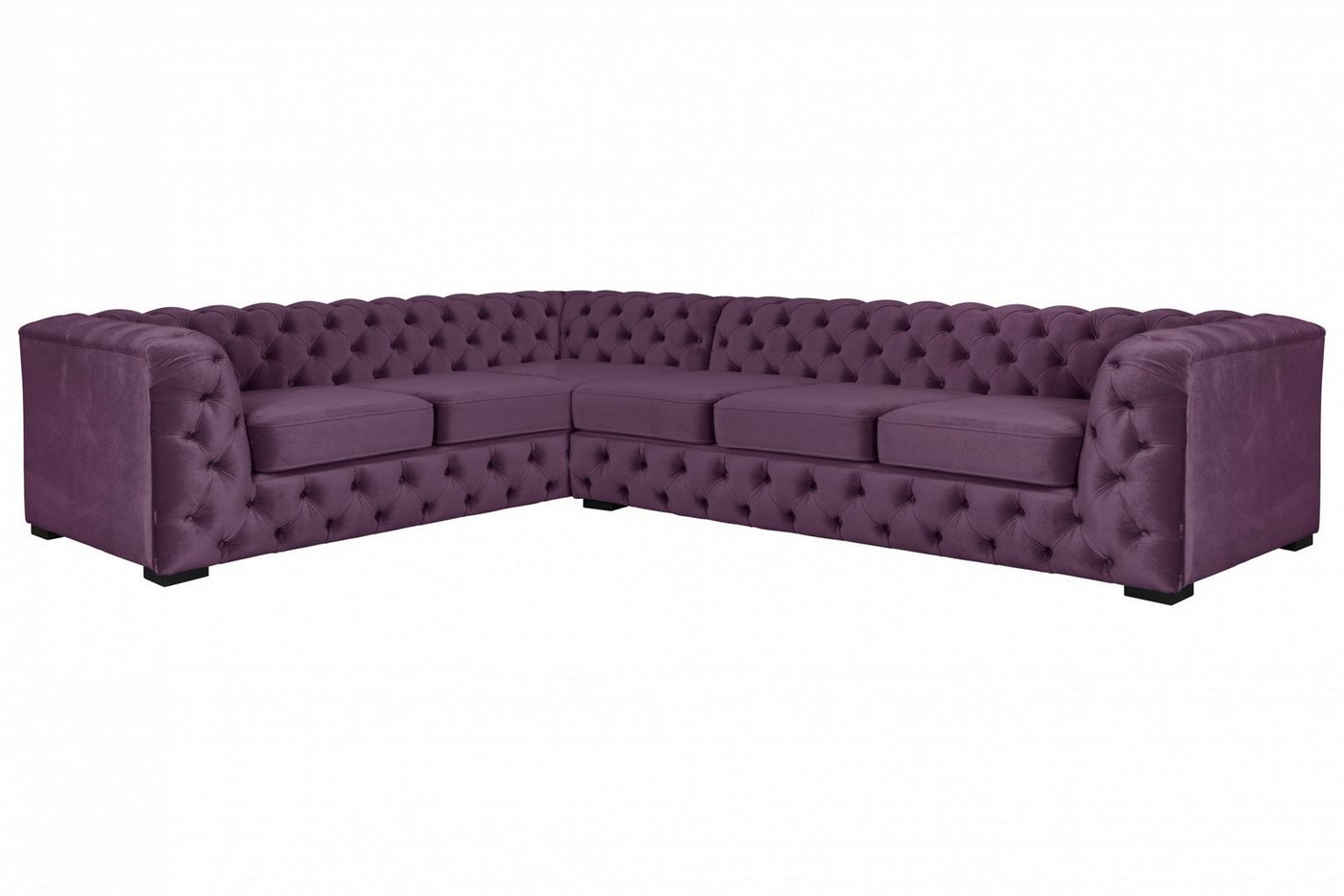 Guido Maria Kretschmer Home&Living Chesterfield-Sofa KALINA L-Form, hochwertig Chesterfield-Ausführung von Guido Maria Kretschmer Home&Living