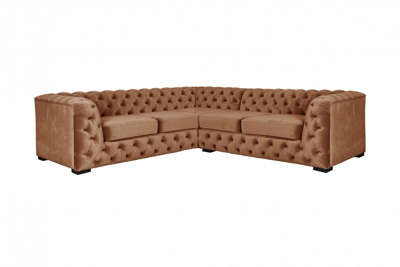 Guido Maria Kretschmer Home&Living Chesterfield-Sofa KALINA L-Form, hochwertige Chesterfield-Ausführung, sehr hochwertige Verarbeitung von Guido Maria Kretschmer Home&Living