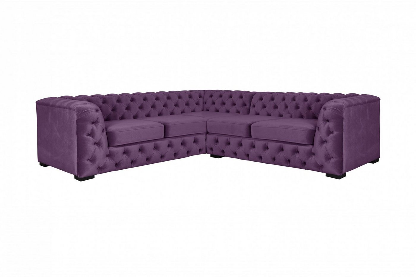 Guido Maria Kretschmer Home&Living Chesterfield-Sofa KALINA L-Form, hochwertige Chesterfield-Ausführung, sehr hochwertige Verarbeitung von Guido Maria Kretschmer Home&Living