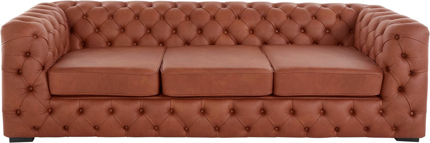 Guido Maria Kretschmer Home&Living Chesterfield-Sofa Kalina, klassische Chesterfield-Knopfheftung, sehr hochwertige Verarbeitung von Guido Maria Kretschmer Home&Living