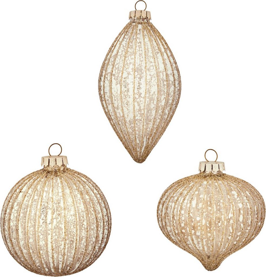 Guido Maria Kretschmer Home&Living Christbaumschmuck Weihnachtsdeko, Christbaumschmuck (6-tlg), aus Glas von Guido Maria Kretschmer Home&Living