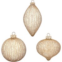 Guido Maria Kretschmer Home&Living Christbaumschmuck "Weihnachtsdeko, Christbaumschmuck", (Packung, 6 tlg.), aus Glas von Guido Maria Kretschmer Home & Living