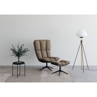 Home affaire Drehsessel "Seet, Polstersessel mit Hocker," 2 Stk. tlg. 360 drehbar, Relaxsessel inkl. Hocker von home affaire