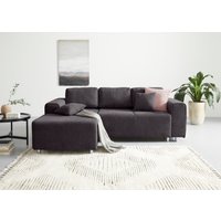 Guido Maria Kretschmer Home&Living Ecksofa "Györ", L-Form, wahlweise mit Bettfunktion und Bettkasten incl. 2 Zierkissen von Guido Maria Kretschmer Home & Living