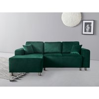 Guido Maria Kretschmer Home&Living Ecksofa "Györ", L-Form, wahlweise mit Bettfunktion und Bettkasten incl. 2 Zierkissen von Guido Maria Kretschmer Home&Living