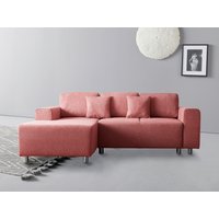 Guido Maria Kretschmer Home&Living Ecksofa "Györ", L-Form, wahlweise mit Bettfunktion und Bettkasten incl. 2 Zierkissen von Guido Maria Kretschmer Home & Living