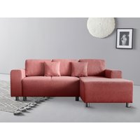 Guido Maria Kretschmer Home&Living Ecksofa "Györ", L-Form, wahlweise mit Bettfunktion und Bettkasten incl. 2 Zierkissen von Guido Maria Kretschmer Home & Living