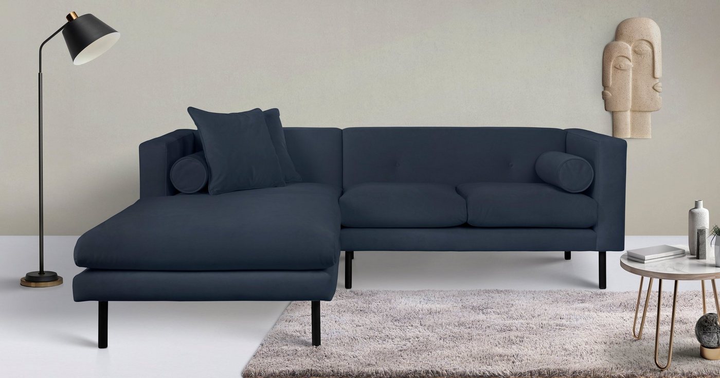 Guido Maria Kretschmer Home&Living Ecksofa Lillibeth, Zierkissen als Wendekissen, in Samtoptik oder Cord von Guido Maria Kretschmer Home&Living