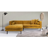 Home affaire Ecksofa "Lillibeth L-Form Designsofa, Maße B/T/H: 240/173/83 cm" Zierkissen als Wendekissen, in Samtoptik oder Cord Home affaire Ecksofa "Lillibeth L-Form Designsofa, Maße B/T/H: 240/173/83 cm" Zierkissen als Wendekissen, in Samtoptik oder Cord von home affaire