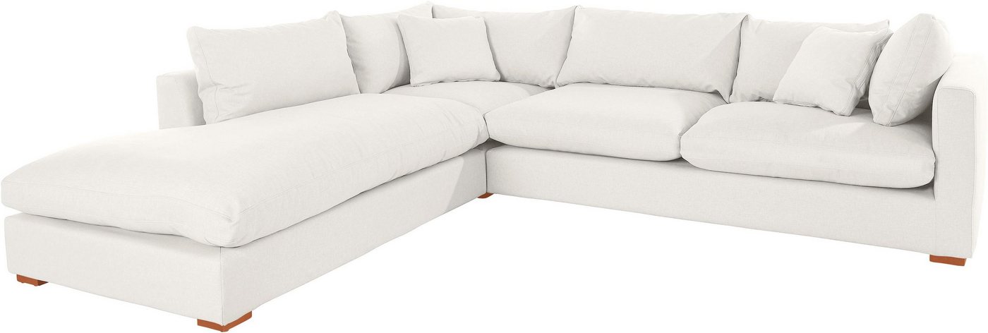 Guido Maria Kretschmer Home&Living Ecksofa Pantin, L-Form, extra weich und kuschelig, Füllung mit Federn und Daunen von Guido Maria Kretschmer Home&Living