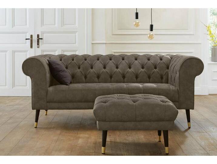 Home affaire Hocker Tinnum, grün, olive Home affaire Hocker Tinnum, grün, olive von Home-affaire
