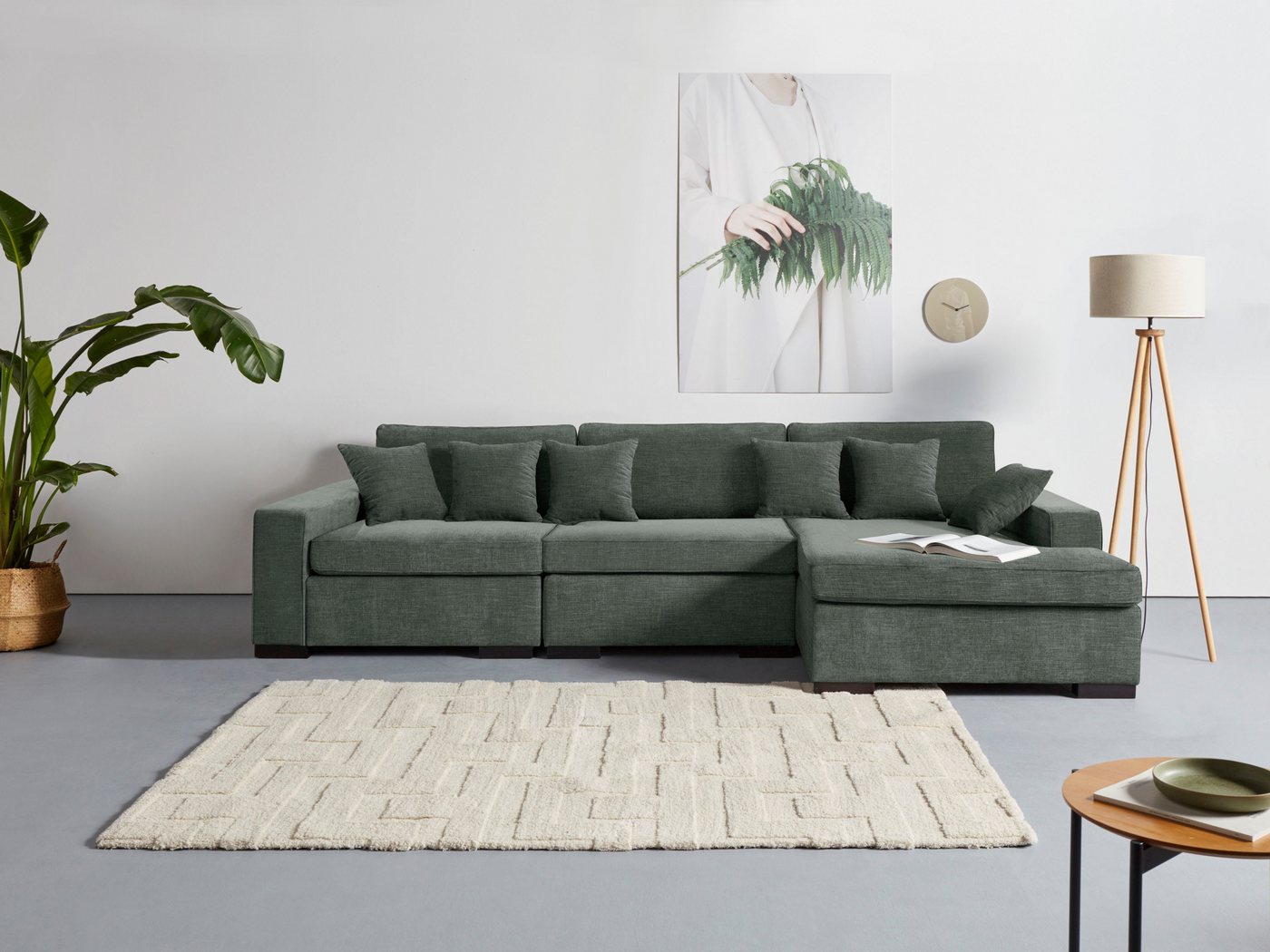 Guido Maria Kretschmer Home&Living Ottomane Skara L-Form, Lounge-Sofa mit Federkernpolsterung, in vielen Bezugsvarianten Guido Maria Kretschmer Home&Living Ottomane Skara L-Form, Lounge-Sofa mit Federkernpolsterung, in vielen Bezugsvarianten von Guido Maria Kretschmer Home&Living