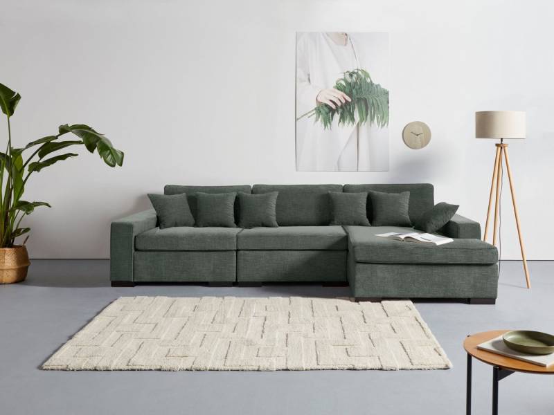 Guido Maria Kretschmer Home&Living Ottomane Skara L-Form, Lounge-Sofa mit Federkernpolsterung, in vielen Bezugsvarianten von Guido Maria Kretschmer Home&Living