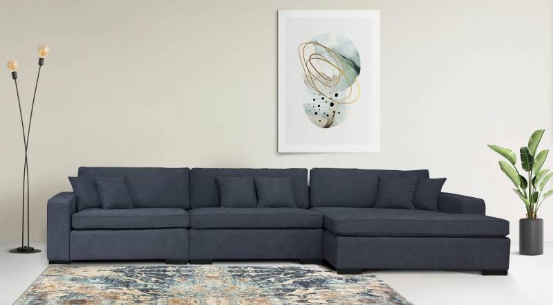 Guido Maria Kretschmer Home&Living Ottomane Skara L-Form, Lounge-Sofa mit Federkernpolsterung, in vielen Bezugsvarianten von Guido Maria Kretschmer Home&Living