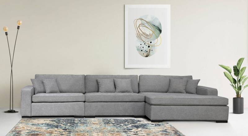 Guido Maria Kretschmer Home&Living Ottomane Skara L-Form, Lounge-Sofa mit Federkernpolsterung, in vielen Bezugsvarianten von Guido Maria Kretschmer Home&Living