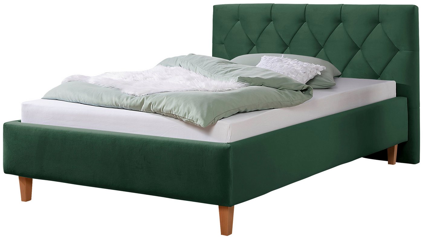 Guido Maria Kretschmer Home&Living Polsterbett Sunley 100, Kreuzsteppung, Kopfteilhöhe 102 cm, ohne oder mit Matratze/Lattenrost Guido Maria Kretschmer Home&Living Polsterbett Sunley 100, Kreuzsteppung, Kopfteilhöhe 102 cm, ohne oder mit Matratze/Lattenrost von Guido Maria Kretschmer Home&Living