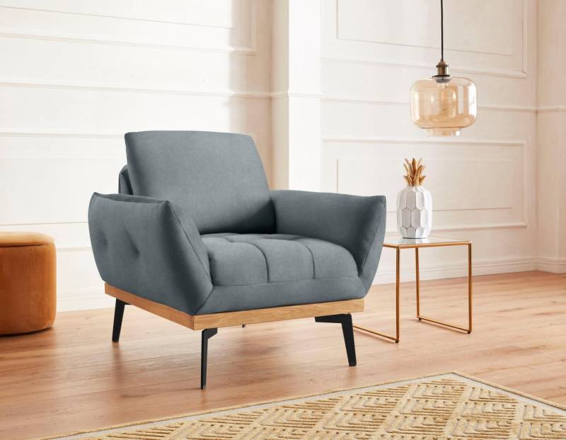 exxpo - sofa fashion Sessel Palic, Loungesessel mit Rückenverstellung, hoher Entspannungskomfort, inklusive Rückenverstellung von exxpo - sofa fashion