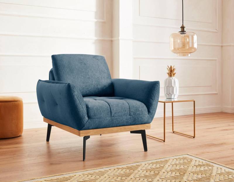 exxpo - sofa fashion Sessel Palic, Loungesessel mit Rückenverstellung, hoher Entspannungskomfort, inklusive Rückenverstellung von exxpo - sofa fashion