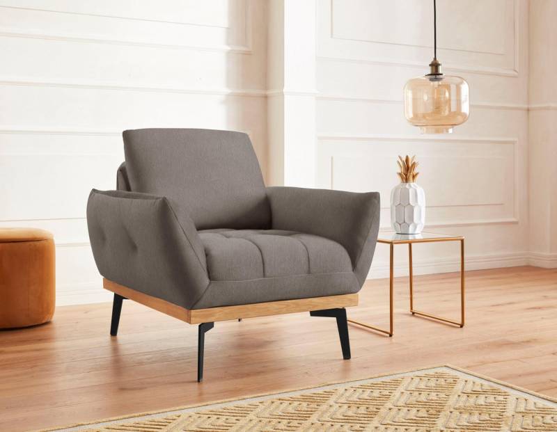 exxpo - sofa fashion Sessel Palic, Loungesessel, inklusive Rückenverstellung von exxpo - sofa fashion