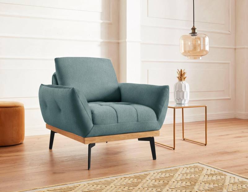 exxpo - sofa fashion Sessel Palic, Loungesessel mit Rückenverstellung, hoher Entspannungskomfort, inklusive Rückenverstellung von exxpo - sofa fashion