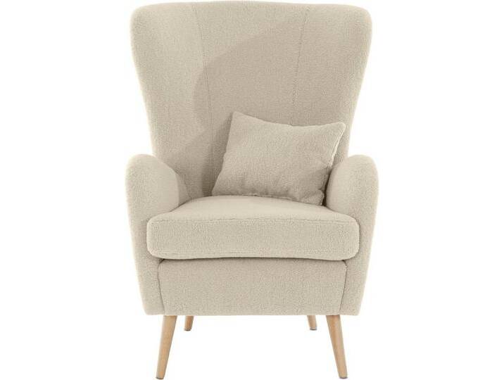 Home affaire Sessel Sallito, Ohrensessel, TV-Sessel, für Wohnzimmer, auch in Samtcord, beige, cream Home affaire Sessel Sallito, Ohrensessel, TV-Sessel, für Wohnzimmer, auch in Samtcord, beige, cream von Home-affaire