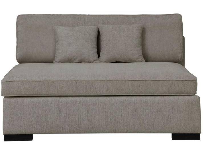 Home affaire Sofa-Mittelelement Skara XXL, Modul XXL - zum eigenen Zusammenstellen, in vielen Bezugsqualitäten, beige, dunkelbeige von Home-affaire