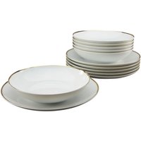 Guido Maria Kretschmer Home&Living Tafelservice "Teller Set, Geschirr-Set Godi", (Set, 12 tlg., Teller Set für 6 Personen) von Guido Maria Kretschmer Home&Living