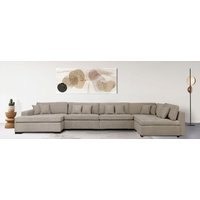 Guido Maria Kretschmer Home&Living Wohnlandschaft "Skara XXL U-Form", Lounge-Sofa XXL mit Federkern-Polsterung, in vielen Bezugsvarianten von Guido Maria Kretschmer Home & Living