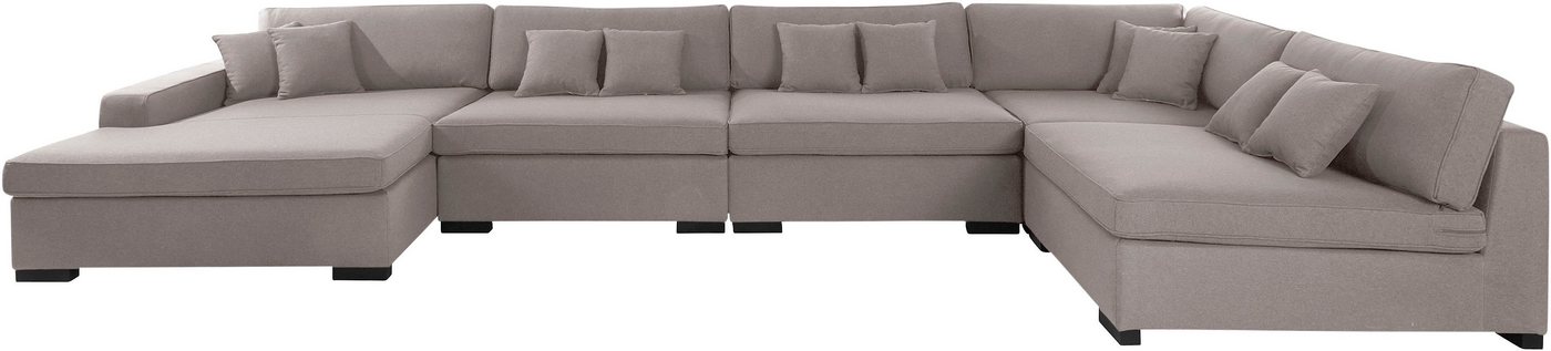 Guido Maria Kretschmer Home&Living Wohnlandschaft Skara XXL U-Form, Lounge-Sofa XXL mit Federkern-Polsterung, in vielen Bezugsvarianten von Guido Maria Kretschmer Home&Living