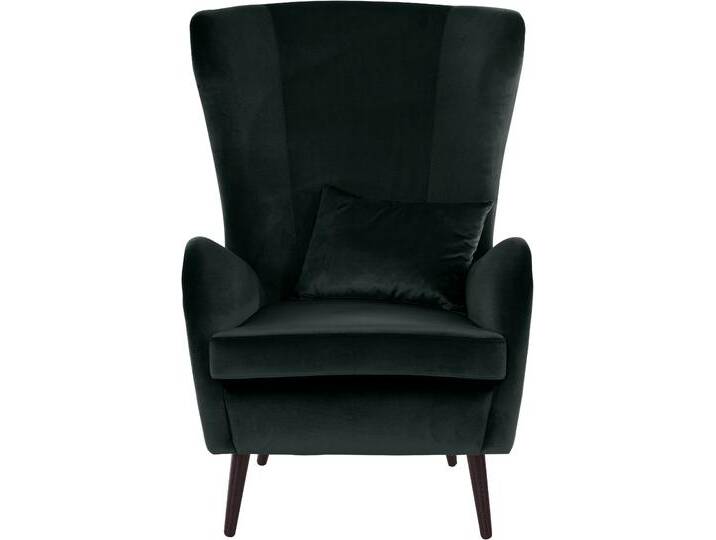 Sessel HOME AFFAIRE Sallito, TV-Sessel, Ohrensessel mit , grün, B:76cm H:109cm T:85cm, Struktur Hahnentritt (67% Polypropylen, 33% Polyester);Samtoptik (100% Polyester);Fellimitat (100% Polyester);Samtcord (92% Polyester, 8% Polyamid);Struktur (100% Polyester);Struktur fein (100% Polyester), Sessel, Sessel mit Hocker Ohrensessel mit Hocker, Hocker, in vielen Bezugsqualitäten, auch in Samtcord von Home-affaire